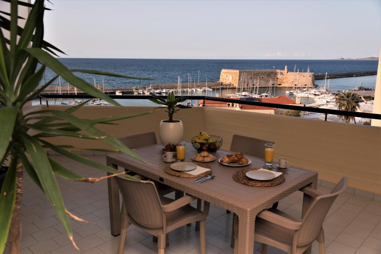 Koules Sea View City Apartment Iraklio Eksteriør bilde